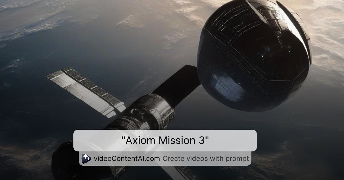 Axiom Mission 3